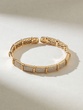 18Κ Rose Gold Diamond Cuff Bracelet