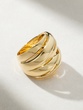 Big Woven Ring in 18K Yellow Gold