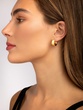 18K Yellow Gold Hoop Earrings - Image 2