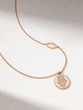 18K Rose Gold Hand of Fatima with Diamonds - Image 1