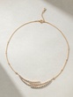 18K Rose Gold Necklace with Brilliants