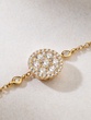 Impressive 18K Yellow Gold Necklace with Diamond Pendant