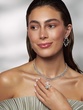 18Κ White Gold Ring with Baguette, Marquise, Pear, Princess and Brilliant Diamonds - Image 3