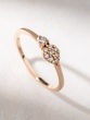 18K Rose Gold Diamond Ring