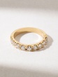 18K Yellow Gold Nine Diamond Band