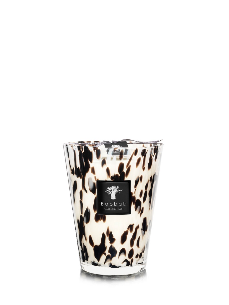 Scented candle Pearls Black Max 24