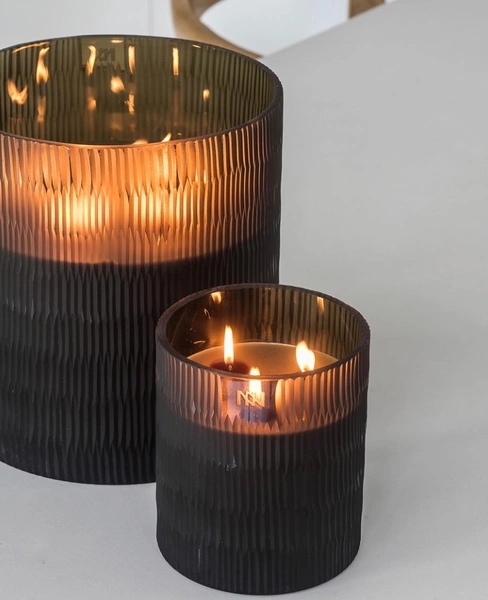 Scented Candle Rhombus Amber Medium