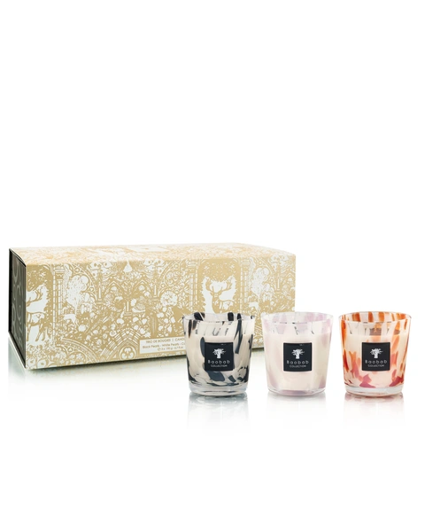 Pearls Candle Trio