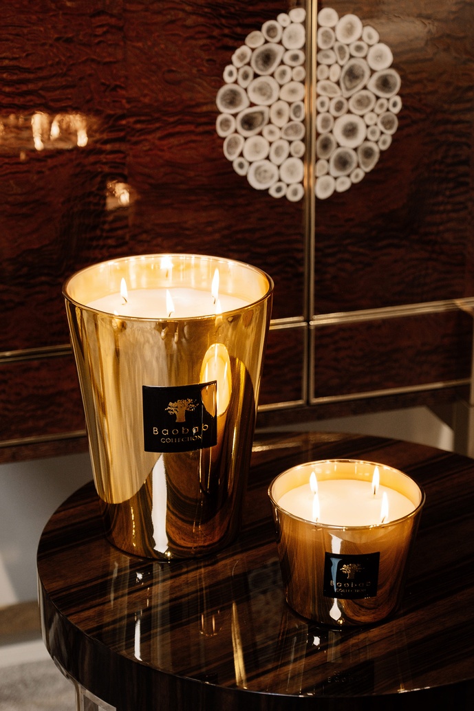 Scented candle  Les Exclusives Aurum Max 10