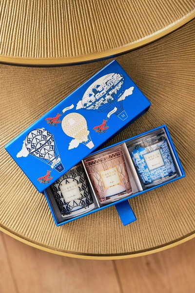 Trio Travel Candles Manhattan-Paris-Mykonos