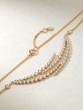 18K Rose Gold Necklace with Brilliants