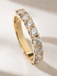 18K Yellow Gold Nine Diamond Band