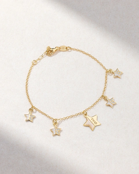 Bracelet with Twinkling Stars