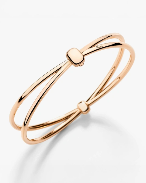 Together bracelet in 18k rose gold.