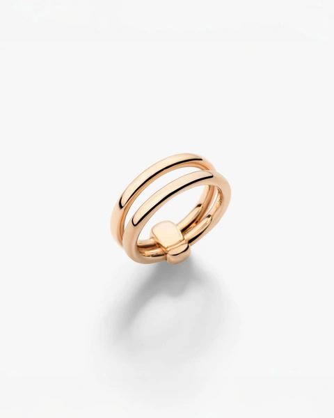 Together ring in 18k rose gold