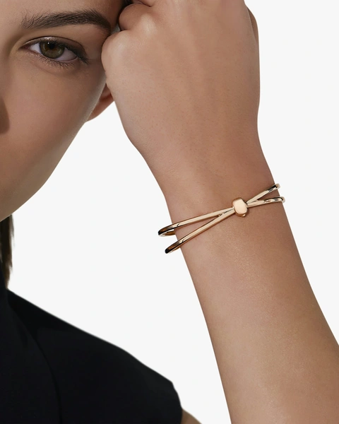 Together bracelet in 18k rose gold.