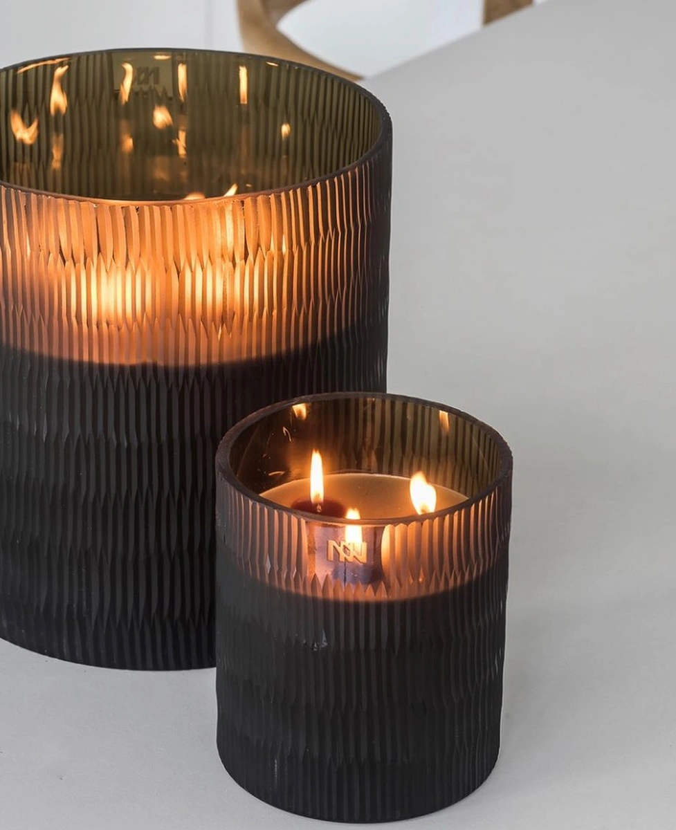 Scented Candle Rhombus Amber Extra Large