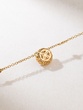 Impressive 18K Yellow Gold Necklace with Diamond Pendant