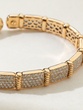 18Κ Rose Gold Diamond Cuff Bracelet