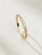 18K Yellow Gold Ring with Brilliants