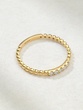 18K Yellow Gold Ring with Brilliants