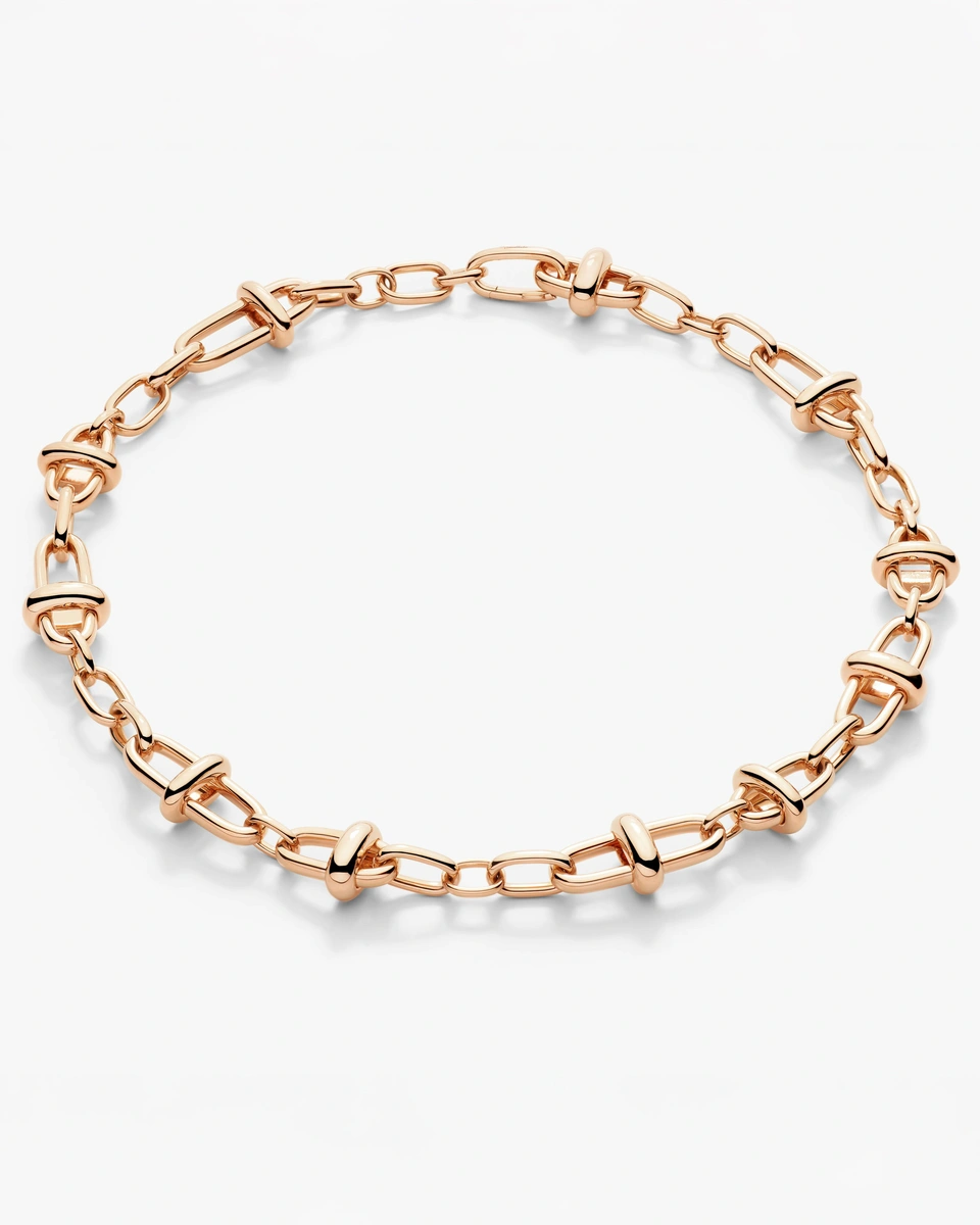 Timeless Iconica Necklace in 18K Rose Gold