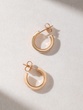 18 Κarat Rose Gold Hoop Earrings