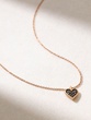 18K Rose Gold Lucky Heart with Brown Diamonds