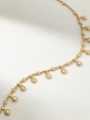 18Κ Yellow Gold Chain Necklace with Diamonds