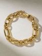 18K Yellow Gold Voluminous Chain-Bracelet