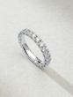 18K White Gold Ring with Brilliants