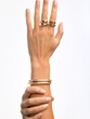 18K Yellow Gold Spiral Ring - Image 1