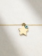 K18 Yellow Gold Star Necklace