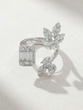 18Κ White Gold Ring with Baguette, Marquise, Pear, Princess and Brilliant Diamonds - Image 2