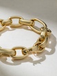 18K Yellow Gold Trendy Chain-Bracelet