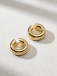 18Κ Yellow Gold Hoop Earrings