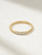 18K Yellow Gold Ring with Brilliants