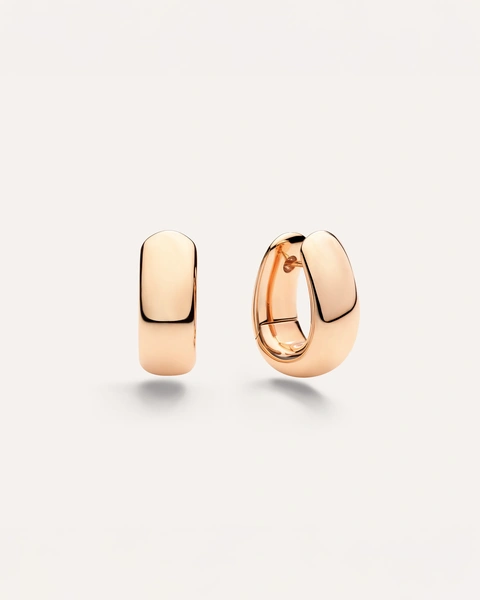 Iconica earrings in 18K Rose gold.