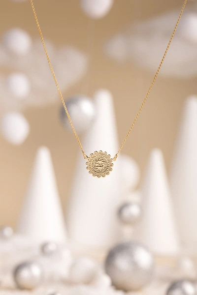 Vintage Lace Charm Necklace