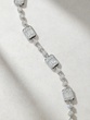 Stunning  Baguette and Diamond 18K White Gold Bracelet - Image 3