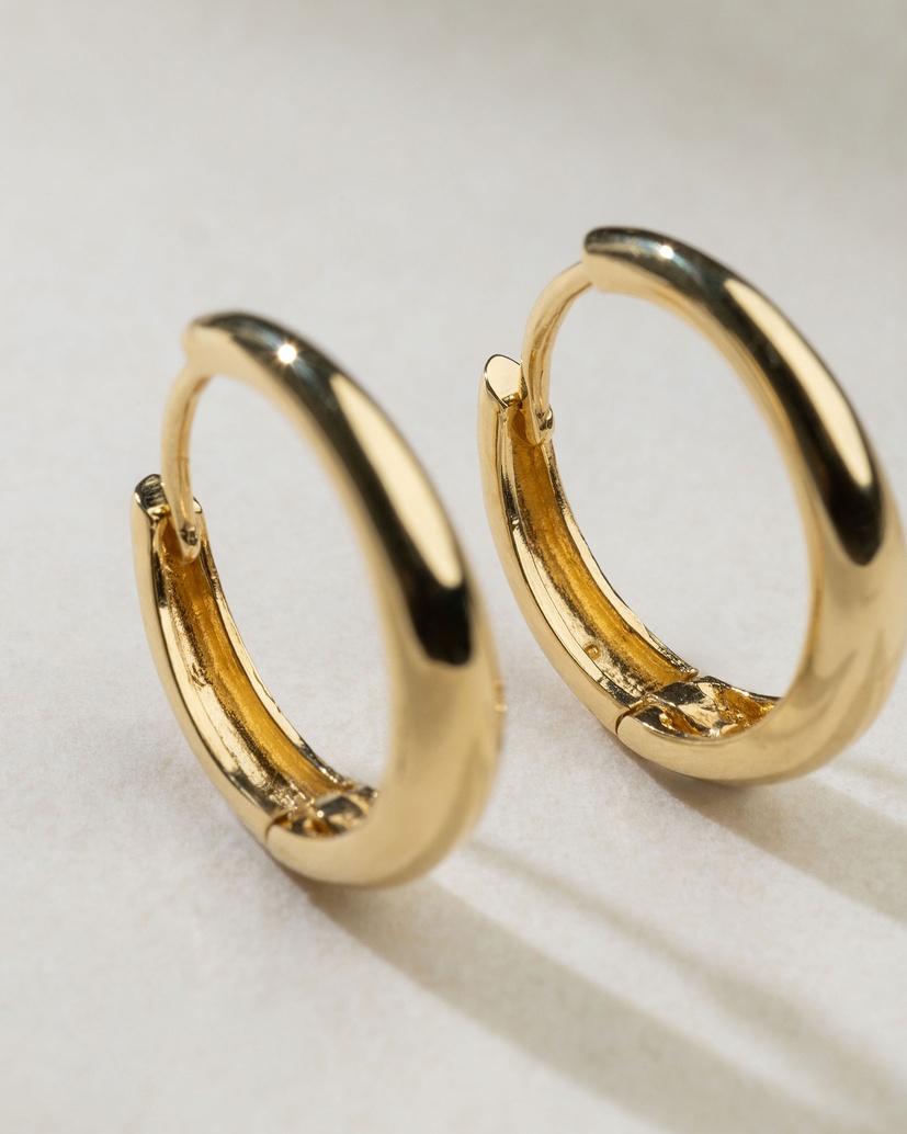 Gold Earrings K18